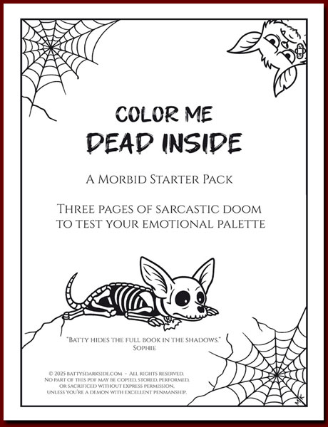 Color Me Dead Inside Mockup